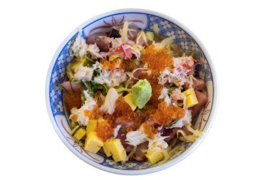 Geleneksel Asya mutfağına yakın çekim