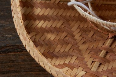 Bambu Konisi Japon Hasır Şapkası