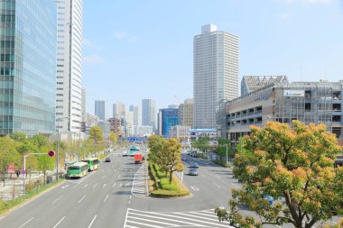 Tokyo 'nun gündüz manzarası, Japonya 