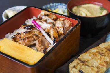 Geleneksel Japon mutfağı yakın çekim