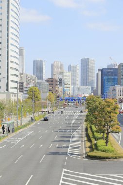 Tokyo 'nun gündüz manzarası, Japonya 