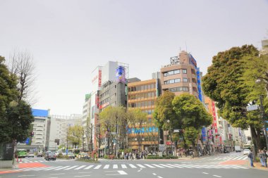 Japonya 'nın Osaka bölgesinin manzarası