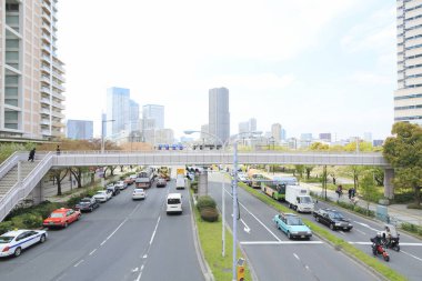 Tokyo 'nun gündüz manzarası, Japonya 