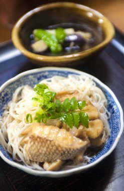 Geleneksel Asya mutfağına yakın çekim