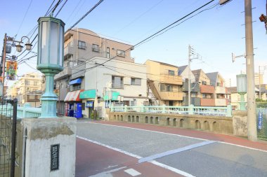  Japonya 'nın Tokyo bölgesinde gündüz vakti.