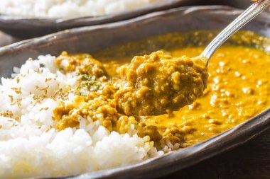 Lezzetli Asya mutfağına yakın çekim