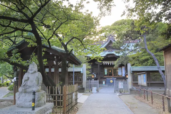 Scenic Perspectief Van Een Oude Japanse Heiligdom — Stockfoto