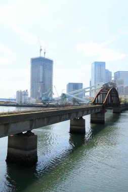 Harumi Köprüsü, Tokyo, Japonya 