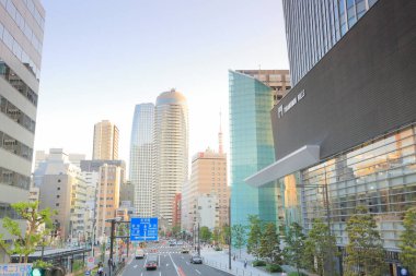 modern şehir mimarisi, Tokyo, Japonya 