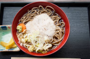 Geleneksel Asya yemekleri yakın çekim