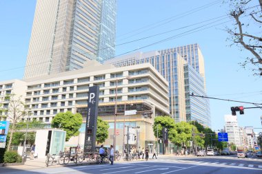 modern şehir mimarisi, Tokyo, Japonya 