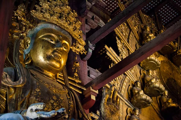 Beautiful Buddha Statue Temple — Stock Photo, Image