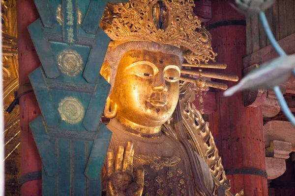 Bela Estátua Buddha Templo — Fotografia de Stock