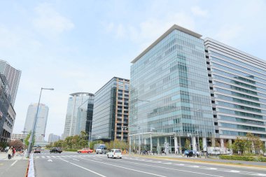 Tokyo 'nun gündüz manzarası, Japonya 