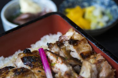 Geleneksel Japon mutfağı yakın çekim