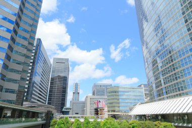 modern şehir mimarisi, Tokyo, Japonya 