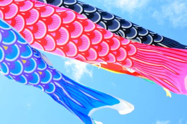 Gökyüzünde Balık Rüzgarlığı, Japonya