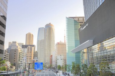 modern şehir mimarisi, Tokyo, Japonya 