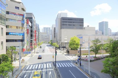 modern şehir mimarisi, Tokyo, Japonya 
