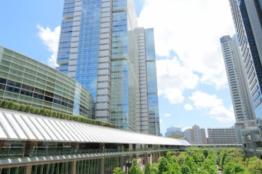 modern şehir mimarisi, Tokyo, Japonya 