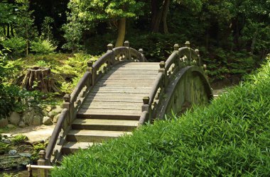 Engetsukyo Köprüsü Park, Tokyo, Japonya