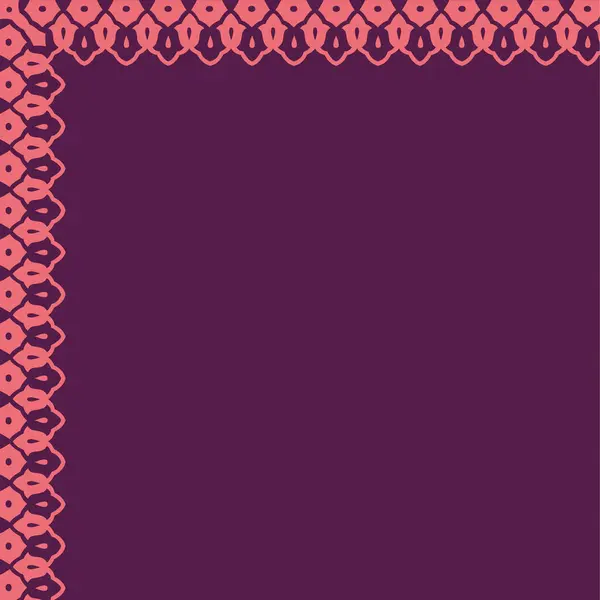 Decoratieve Violette Achtergrond Met Frame Voor Design — Stockfoto