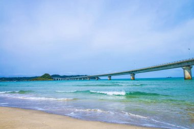 Tsunoshima Köprüsü, Yamaguchi, Japonya