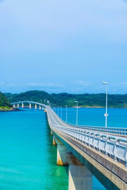 Tsunoshima Köprüsü, Yamaguchi, Japonya