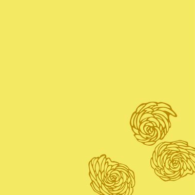 Çiçek desenli kusursuz vektör deseni