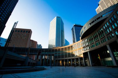 modern şehir mimarisi, Tokyo, Japonya 