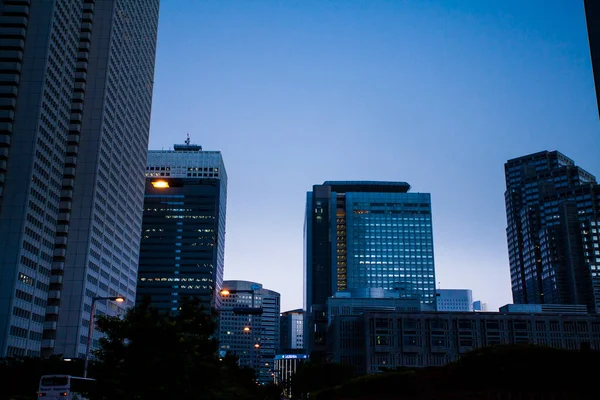 Modern Office Buildings Japan — Stock Photo, Image