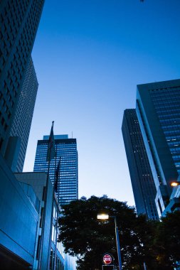 modern şehir mimarisi, Tokyo, Japonya 