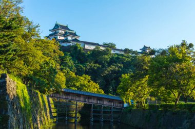 Geleneksel Japon mimari manzarası