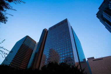 modern şehir mimarisi, Tokyo, Japonya 