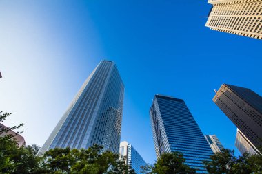 modern şehir mimarisi, Tokyo, Japonya 