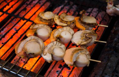 Izgarada ızgara ızgara.