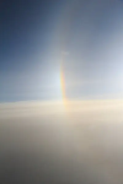 beautiful atmosphere view from plane