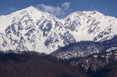güzel kış manzara Dağları
