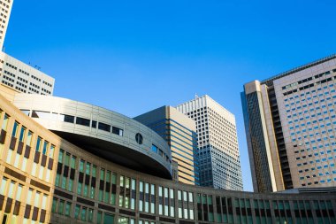 modern şehir mimarisi, Tokyo, Japonya 