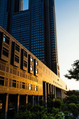 modern şehir mimarisi, Tokyo, Japonya 