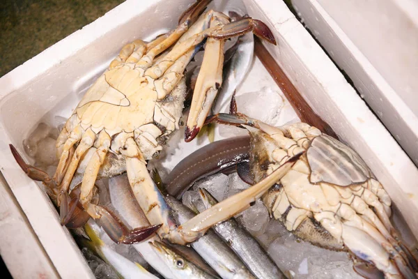 Crabs Seafood Market — Stock Photo, Image