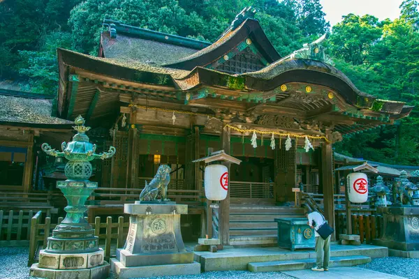 Edifício Antigo Templo Arquitetura Cultural Asiática — Fotografia de Stock