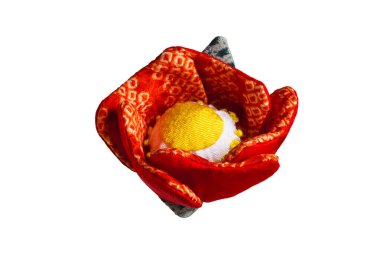 Decorative flower made of fabric