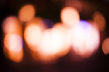 Bokeh ışıklarının soyut arkaplanı