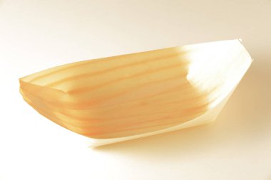 Showcasing wooden boat model