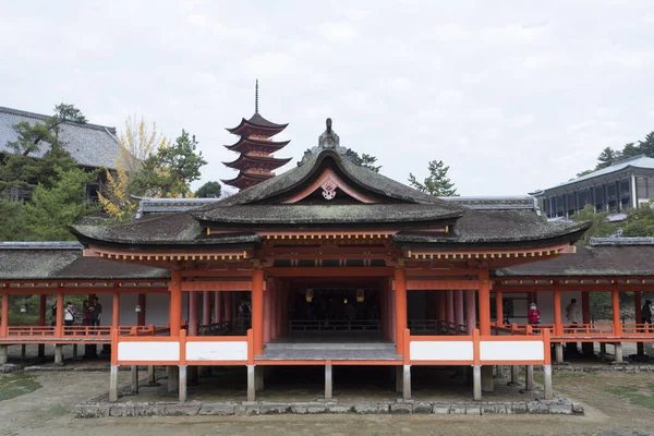 View Temple Building Traditional Japanese Architecture — Stock Photo, Image