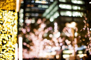 soyut bulanık Bokeh şehir arkaplanı