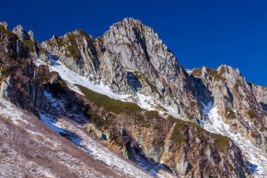Dağların güzel manzarası