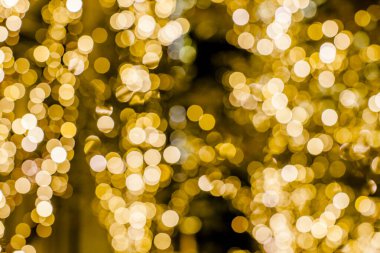 Bokeh ışıklarının soyut arkaplanı