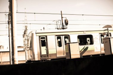 Tokyo şehri, metro istasyonu. 